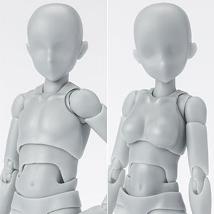 S.H.Figuarts ボディくん/ボディちゃん -スクールライフ- Edition DX SET (Gray Color Ver.) 2種セット