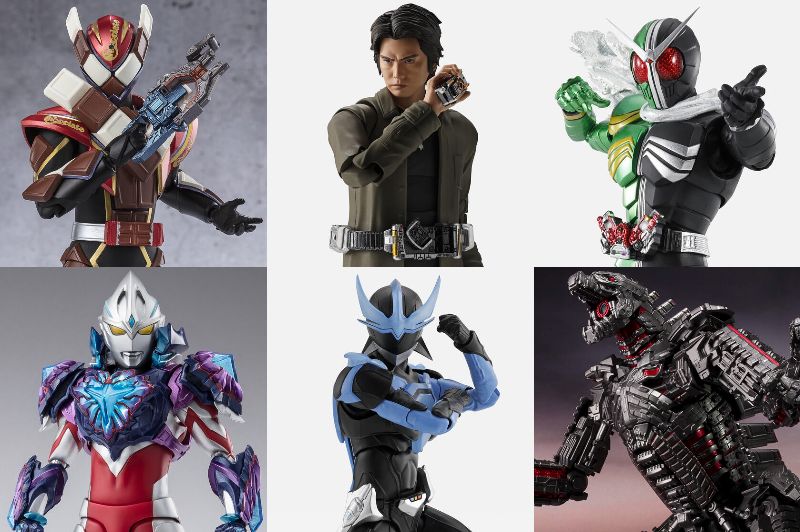 【3/2締切】S.H.Figuarts 仮面ライダーヴァレン 、草加雅人、真骨彫Wサイクロンスカル、ギャラクシーアーマー、真骨彫ウイングマン、ノワール＆ハム、S.H.M MECHAGODZILLAほか16点！