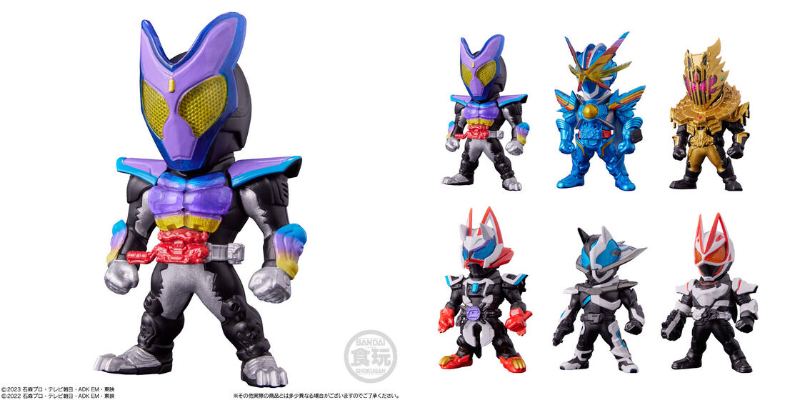 「CONVERGE KAMEN RIDER 29」に「仮面ライダーガヴ ポッピングミフォーム」が早速収録