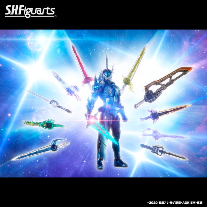 『仮面ライダーセイバー』S.H.Figuarts 仮面ライダークロスセイバー＆10聖剣セットが魂ウェブ商店2025年5月発送