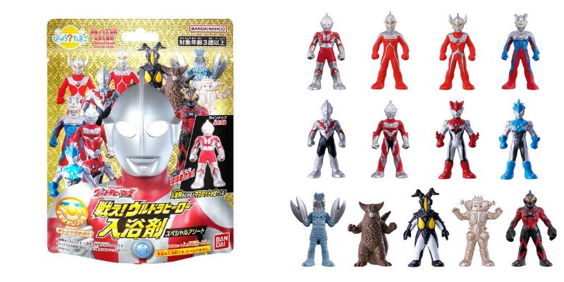 「びっくらたまご 戦え！ウルトラヒーロー入浴剤 スペシャルアソート」がPPIHグループ店舗(ドン・キホーテ他)限定で2025年1月発売